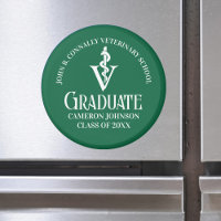 Custom Green Veterinary School Graduation