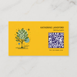 Custom Greenleaf Nursery Branding Business Card