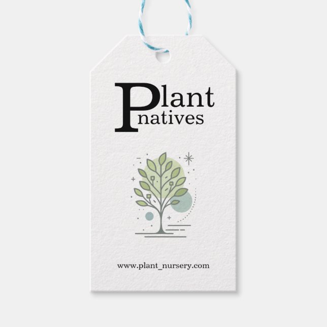 Custom Greenleaf Nursery Branding Tag (Front)