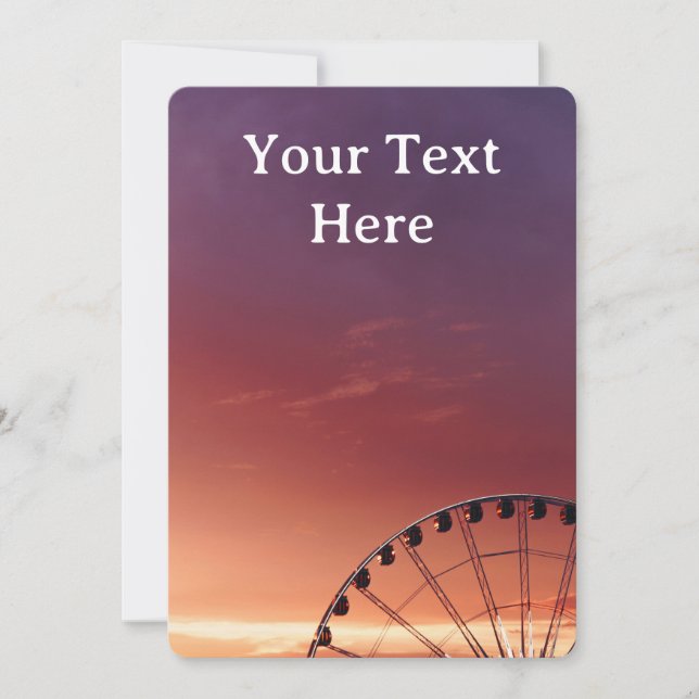 Custom Greeting Card For Special Occasions (Front)