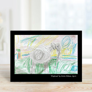 Custom Greeting Cards with Your Child's Artwork