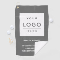 Custom Grey Business Logo Company Branded