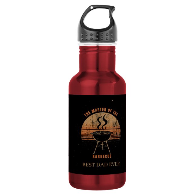 Custom Grill Master Coffee Mug 532 Ml Water Bottle (Front)