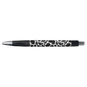 Custom Grip Ink Pen-Emmy-Cow Print