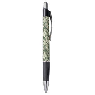 Custom Grip Ink Pen-Emmy-Green Camo Print