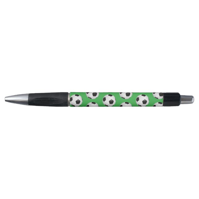 Custom Grip Ink Pen-Emmy-Soccer (Front)