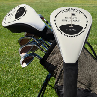 Custom Groomsman Golf Head Cover