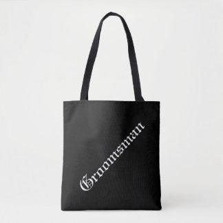 Custom Groomsman Tote Bag
