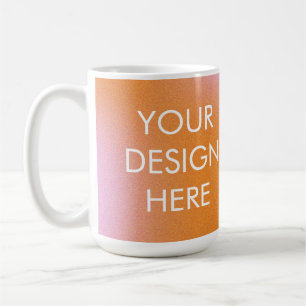 Custom Groovy Gradient Coffee Mug