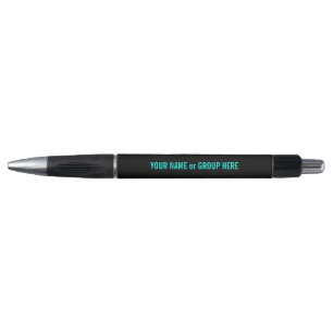 Custom Group Name & Text Promotional Black