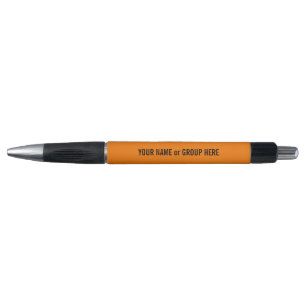 Custom Group Name & Text Promotional Orange