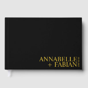 Custom Guest Book, Personalised Luxury Wedding Gue Book