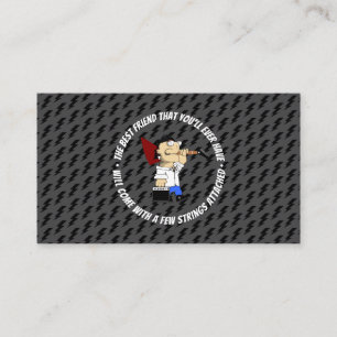 Custom Guitar Shop Luthier Sales Repair Service Business Card
