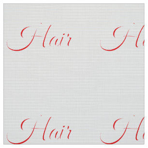 Custom Hair salon haircut hair fabric