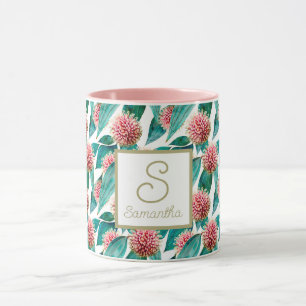 Custom Hakea Laurina Pincushion Blooms Mug