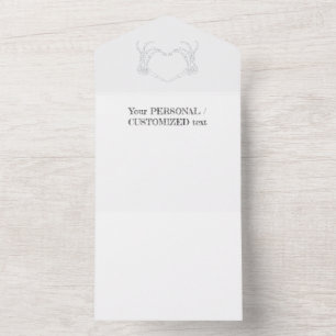 Custom HALLOWEEN BOO-HOO Party Funny Gag  All In One Invitation
