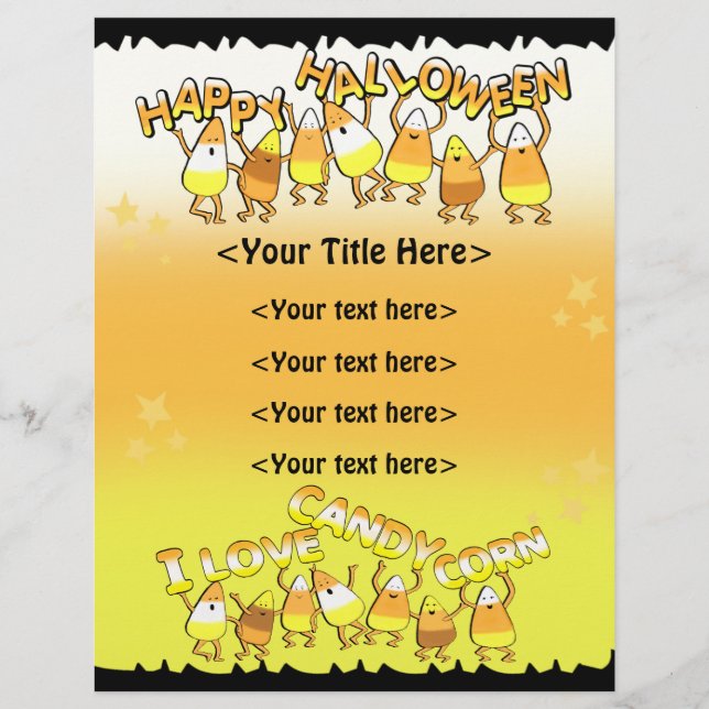 Custom Halloween Business or Personal Flyer (Front)