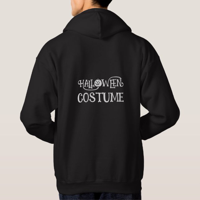 Custom HALLOWEEN COSTUME for Men Funny Gag Sweat Hoodie (Back)