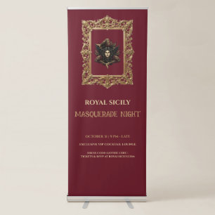 Custom Halloween Event Banner Trinacria Baroque