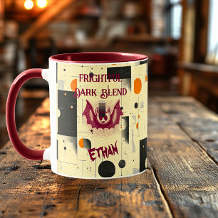 Custom Halloween - Frightful Bat Dark Blend Mug