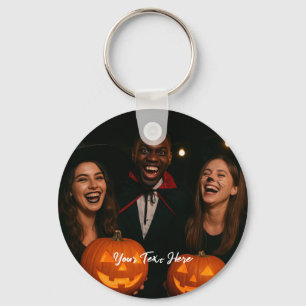 Custom Halloween Keychain – Add Photo & Text