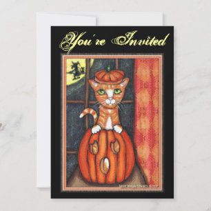 Custom Halloween Party Invitation