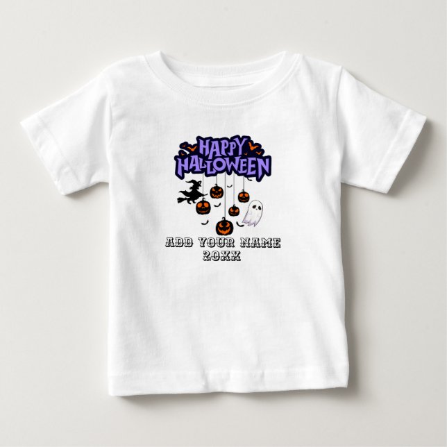 custom halloween themed t-shirts for kids (Front)