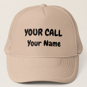 Custom Ham Radio Call Sign Trucker Hat