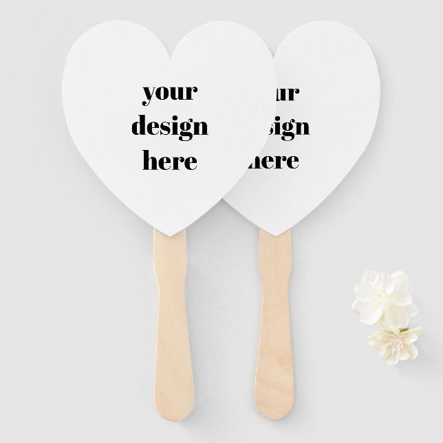 Custom Hand Fan (Front and Back)