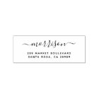 Custom Hand-written Family Name & Return Address