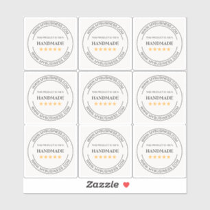 Custom Handmade Product Small Business Vinyl