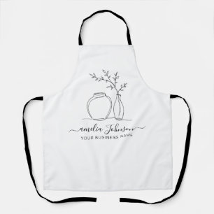 Custom Handmade Sculptor & Pottery Ceramic Artist  Apron
