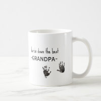 Custom Handprints Photo Best Grandpa