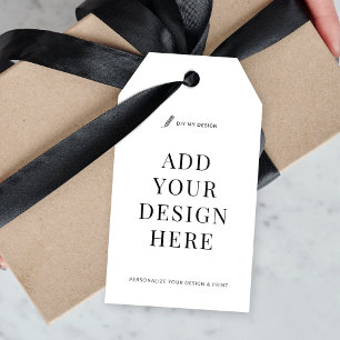 Custom Hang Tag Printing 3.5x2" Gift Tag Label