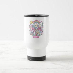 custom Happiest Mum On Earth mothers day gift Travel Mug