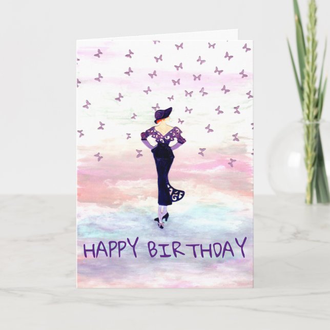 CUSTOM HAPPY BIRTHDAY CARD (Front)
