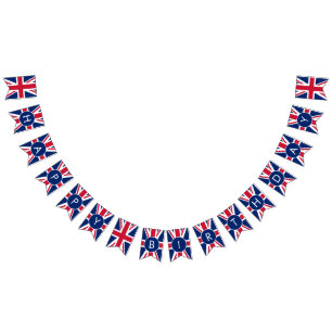 Custom Happy Birthday Union Jack Bunting