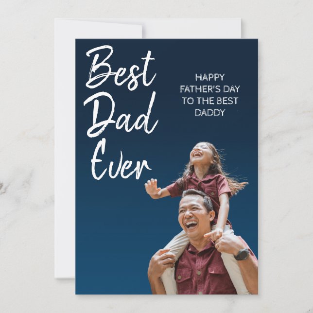 Custom Happy Father’s Day Card for Dad (Front)