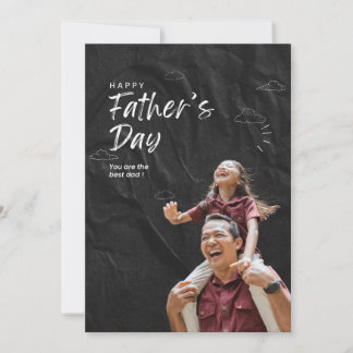 Custom Happy Father’s Day Card for Dad