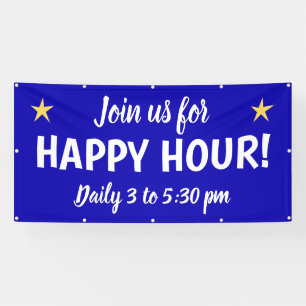 Custom Happy Hour Banner
