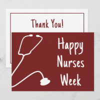 Custom Happy Nurses Week Nurse Appreciation