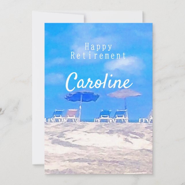 Custom Happy Retirement  (Front)