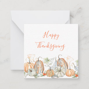 Custom Happy Thanksgiving Card