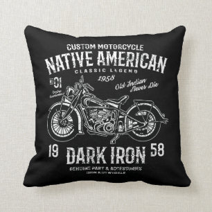 Custom Harley Indian Motorcycle Classic Legend Cushion