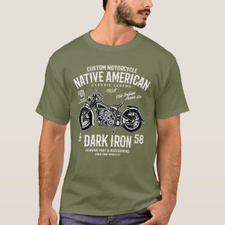 Custom Harley Indian Motorcycle Classic Legend T-Shirt