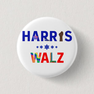 Custom Harris/Walz Campaign Button