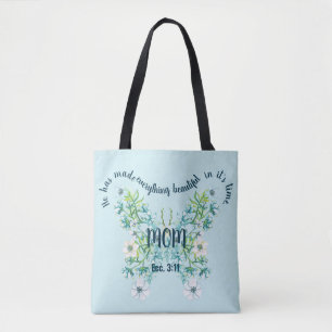 Custom He Has Made Everything Beautiful Tote Bag