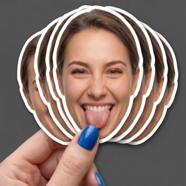 Custom Head Funny Sticker (Creator Uploaded)