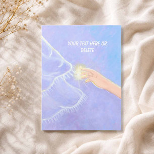 Custom Healed by Faith Christian Postcard