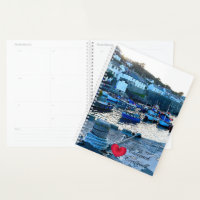 Custom Heart Coverack Harbour Dusk Cornwall Photo